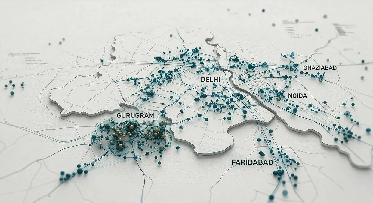 FanToPark network across Delhi-NCR